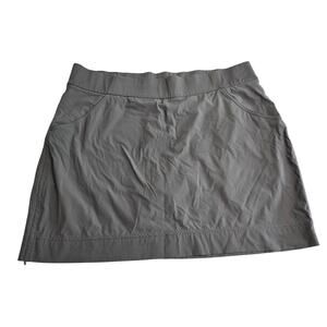 Columbia Women’s Anytime Casual Skort Grey READ Size XL Extra Large